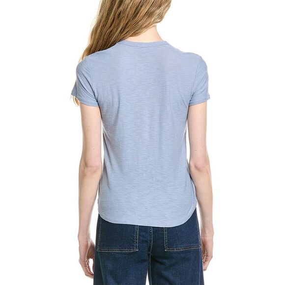 James Perse Womens 3Pk Crew Shirt, Black - Picture 3 of 6